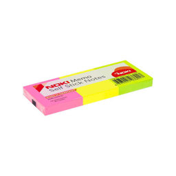 Noki Yapışkanlı Not Kağıdı Karışık Neon 38x51 Noki Yapışkanlı Not Kağıdı Karışık Neon 38x51