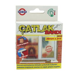 Boss Tape Pencere Pervaz Çatlak Kapama Bandı 38 mm x 2 m - Kahverengi Boss Tape Pencere Pervaz Çatlak Kapama Bandı 38 mm x 2 m - Kahverengi