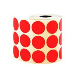 Tanex Nokta Etiket Ø:30 Kırmızı 2000 Adet Tanex Nokta Etiket Ø:30 Kırmızı 2000 Adet