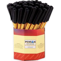 Pensan 1010 Ofispen Tükenmez Kalem 1.0 mm 60'lı Paket - Siyah Pensan 1010 Ofispen Tükenmez Kalem 1.0 mm 60'lı Paket - Siyah