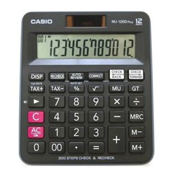 Casio MJ-120D Plus Masaüstü Hesap Makinesi 12 Haneli Casio MJ-120D Plus Masaüstü Hesap Makinesi 12 Haneli