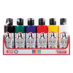 Südor Akrilik Şişe Boya Monalisa 6x70 ml SD1006 Südor Akrilik Şişe Boya Monalisa 6x70 ml SD1006