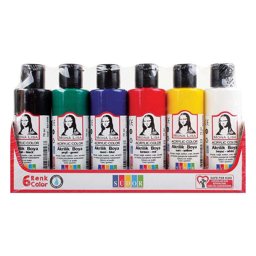 Südor Akrilik Şişe Boya Monalisa 6x70 ml SD1006