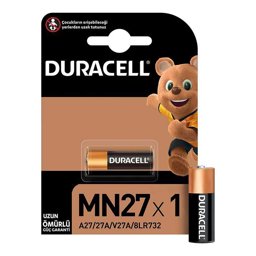 Duracell Özel Alkaline MN27 Pil 12 Volt Tekli Paket Duracell Özel Alkaline MN27 Pil 12 Volt Tekli Paket