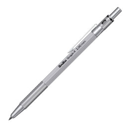 Scrikss Graph-x Versatil Uçlu Kalem Metal 2.0 mm - Gümüş Gri Scrikss Graph-x Versatil Uçlu Kalem Metal 2.0 mm - Gümüş Gri