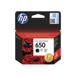 HP 650 CZ101AE  Mürekkep Kartuş 360 Sayfa - Siyah HP 650 CZ101AE  Mürekkep Kartuş 360 Sayfa - Siyah