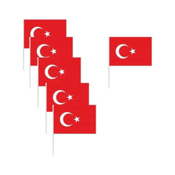 Vatan VT803 Türk Bayrağı Sopalı Battal Boy 50'li Paket Vatan VT803 Türk Bayrağı Sopalı Battal Boy 50'li Paket