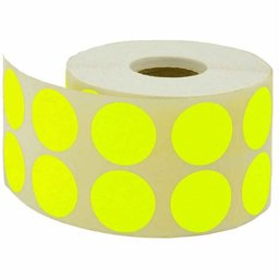 Tanex Nokta Etiket Ø:30 mm Sarı 2000 Adet Tanex Nokta Etiket Ø:30 mm Sarı 2000 Adet