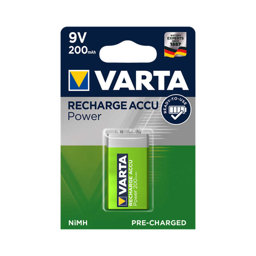 Varta Şarj Edilebilir 9 Volt Pil 200 mAh Tekli Paket Varta Şarj Edilebilir 9 Volt Pil 200 mAh Tekli Paket