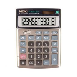 Noki H-MC001 Masaüstü Hesap Makinesi 12 Haneli Noki H-MC001 Masaüstü Hesap Makinesi 12 Haneli