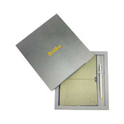 Scrikss SD600-11 Verona Yeşil A5 Defter & 800M Roller Kalem Krom Set  Scrikss SD600-11 Verona Yeşil A5 Defter & 800M Roller Kalem Krom Set