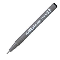 Artline 238 Drawing System Çizim Kalemi 0.8 mm - Siyah Artline 238 Drawing System Çizim Kalemi 0.8 mm - Siyah