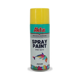 Akfix Sprey Boya Parlak Sarı RAL 1003 400 ml Akfix Sprey Boya Parlak Sarı RAL 1003 400 ml