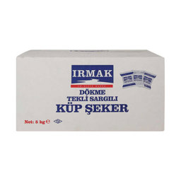 Irmak Dökme Tek Sargılı Küp Şeker 5 Kg