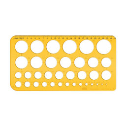 Hatas 2272 Daire Şablonu 1-36 mm Büyük Hatas 2272 Daire Şablonu 1-36 mm Büyük