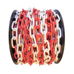 Plastik Trafik Zinciri Kırmızı-Beyaz 8mm Tr3110 Plastik Trafik Zinciri Kırmızı-Beyaz 8mm Tr3110