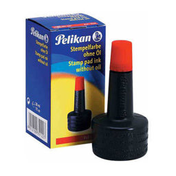 Pelikan Istampa Mürekkebi 30 cc - Kırmızı Pelikan Istampa Mürekkebi 30 cc - Kırmızı