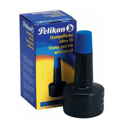 Pelikan Istampa Mürekkebi 30 cc - Mavi Pelikan Istampa Mürekkebi 30 cc - Mavi