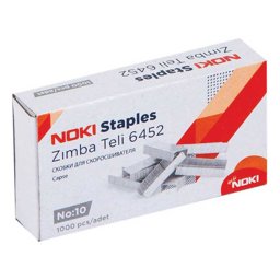 Noki 6452 Zımba Teli No:10 1000 Adet - Beyaz Noki 6452 Zımba Teli No:10 1000 Adet - Beyaz