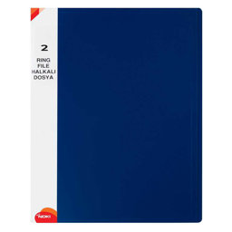 Noki RB512-130 Halkalı Dosya 2 Halka A4 - Mavi Noki RB512-130 Halkalı Dosya 2 Halka A4 - Mavi