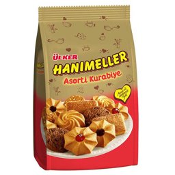 Ülker Hanımeller Asorti Kurabiye 150 gr 12'li Ülker Hanımeller Asorti Kurabiye 150 gr 12'li