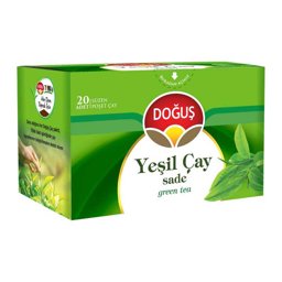 Doğuş Yeşil Çay Sade 1.75 gr x 20 Adet Doğuş Yeşil Çay Sade 1.75 gr x 20 Adet