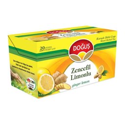 Doğuş Bitki Çayı Zencefil Limon 2 gr x 20 Adet Doğuş Bitki Çayı Zencefil Limon 2 gr x 20 Adet