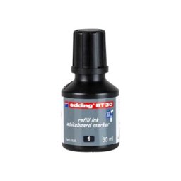 Edding BT-30 Beyaz Tahta Kalem Mürekkebi 30 ml - Siyah Edding BT-30 Beyaz Tahta Kalem Mürekkebi 30 ml - Siyah