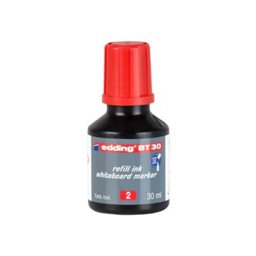 Edding BT-30 Beyaz Tahta Kalem Mürekkebi 30 ml - Kırmızı Edding BT-30 Beyaz Tahta Kalem Mürekkebi 30 ml - Kırmızı