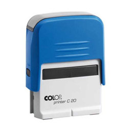Colop C20 Otomatik Kaşe 14x38 mm Mavi Keçe Colop C20 Otomatik Kaşe 14x38 mm Mavi Keçe