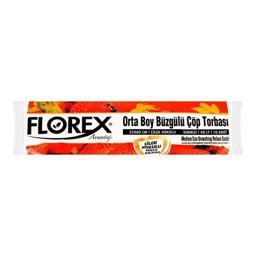 Florex 402 Büzgülü 55 x 60 cm 10 Adet Çilek Kokulu - Kırmızı