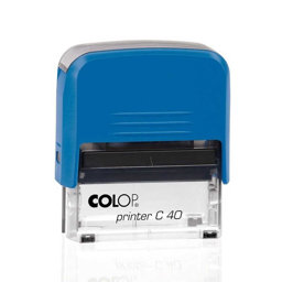 Colop C40 Otomatik Kaşe 22x58 mm Mavi Keçe Colop C40 Otomatik Kaşe 22x58 mm Mavi Keçe