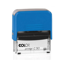 Colop C50 Otomatik Kaşe 30x50 mm Mavi Keçe Colop C50 Otomatik Kaşe 30x50 mm Mavi Keçe