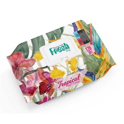 Freshbaby Islak Mendil Tropical Pembe 120 Yaprak Freshbaby Islak Mendil Tropical Pembe 120 Yaprak