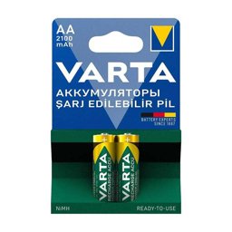 Varta Şarj Edilebilir Pil AA 2100 mAh 2'li Varta Şarj Edilebilir Pil AA 2100 mAh 2'li