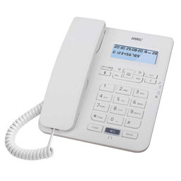 Karel Krem Kulaklıklı Ekranlı Masa Üstü Telefonl TM145 Karel Krem Kulaklıklı Ekranlı Masa Üstü Telefonl TM145