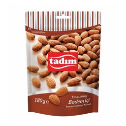 Tadım Kavrulmuş Badem İçi 180 gr Tadım Kavrulmuş Badem İçi 180 gr