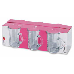 Paşabahçe Glass4you 55783 Lina Kulplu Çay Bardağı Paşabahçe Glass4you 55783 Lina Kulplu Çay Bardağı