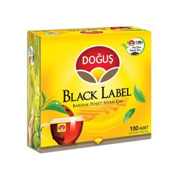 Doğuş Black Label Bardak Poşet Çay 2 g x 100 Adet  Doğuş Black Label Bardak Poşet Çay 2 g x 100 Adet