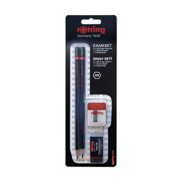 Rotring Sınav Seti Kurşun Kalem Silgi Kalemtıraş Rotring Sınav Seti Kurşun Kalem Silgi Kalemtıraş