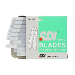 SDI 1403 Maket Bıçağı Yedeği Dar 100'lü Kutu SDI 1403 Maket Bıçağı Yedeği Dar 100'lü Kutu