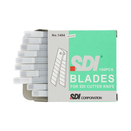 SDI 1404 Maket Bıçağı Yedeği Geniş 100'lü Kutu SDI 1404 Maket Bıçağı Yedeği Geniş 100'lü Kutu