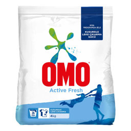 Omomatik Active Toz Çamaşır Deterjanı Beyaz 4 kg
 Omomatik Active Toz Çamaşır Deterjanı Beyaz 4 kg