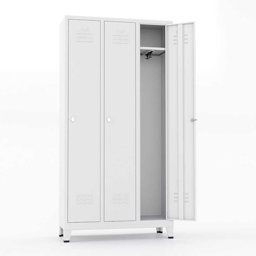 Metal Standart Soyunma Dolabı 3 Lü T-E03 Metal Standart Soyunma Dolabı 3 Lü T-E03