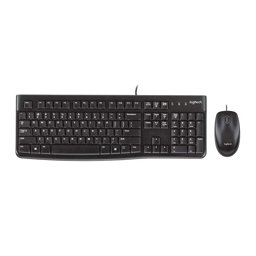 Logitech MK120 Kablolu Usb Q Klavye + Mouse Seti Siyah Logitech MK120 Kablolu Usb Q Klavye + Mouse Seti Siyah