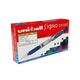 Uni-Ball UM-153 Signo Broad Jel İmza Kalemi 1.0 mm Mavi 12 Adet (1 Kutu)