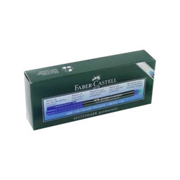 Faber Castell 1525 M Permanent Asetat Kalemi 1.0 mm Mavi 10 Adet (1 Kutu)