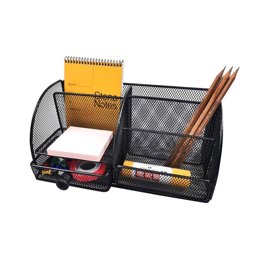 Kraf 412G Metal Perfore Kalemlik Masa Seti Kombine Çekmeceli Siyah Kraf 412G Metal Perfore Kalemlik Masa Seti Kombine Çekmeceli Siyah