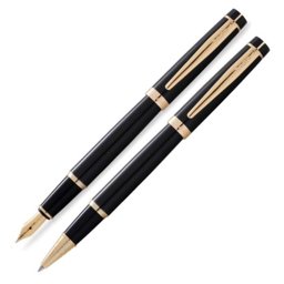 Scrikss 38 Dolma Kalem + Tükenmez Kalem Lüks Kutulu - Siyah Altın Scrikss 38 Dolma Kalem + Tükenmez Kalem Lüks Kutulu - Siyah Altın