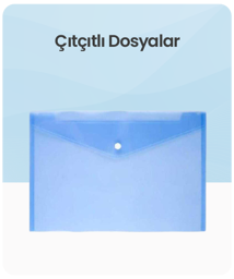 Çıtçıtlı Dosyalar kategorisindeki ürünleri göster Çıtçıtlı Dosyalar kategorisi için resim